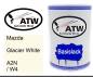 Preview: Mazda, Glacier White, A2N / W4: 500ml Lackdose, von ATW Autoteile West.